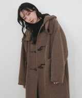 シャギーダッフルロングコート