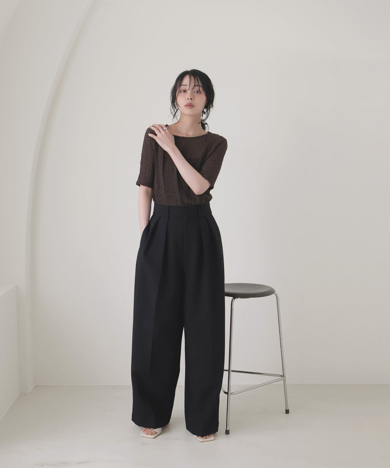 シアーシャーリングトップス – LIAN