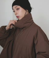 【10月下旬予約商品】　【ayu×LIAN】ファイバーダウンフードデザインジャケット