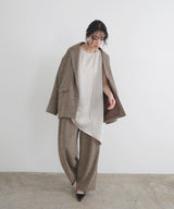 サマーツイードテーラードジャケット