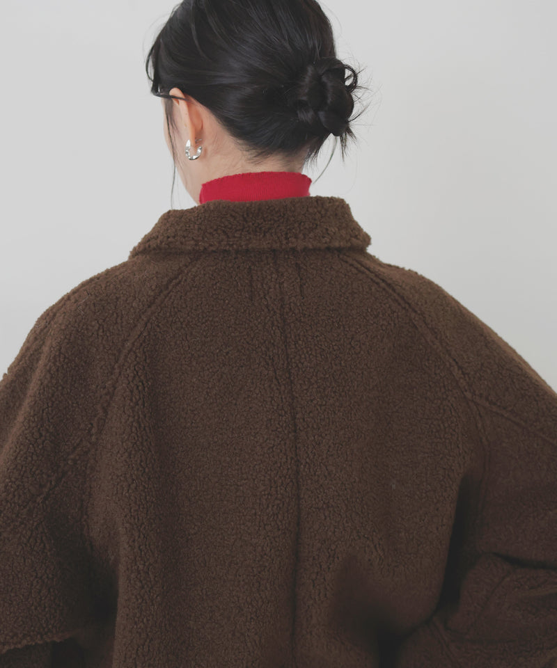 ボアムートンステンカラーコート