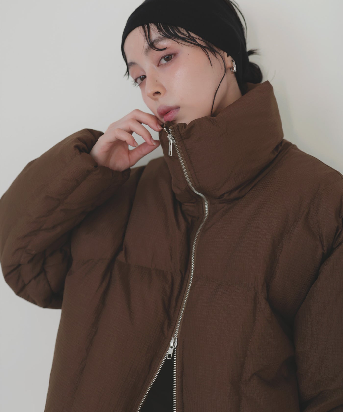 LIAN チェックファイバーショートダウン チェックファイバーショートダウン – LIAN