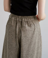 サマーツイードタックパンツ