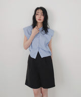 バルーンショルダーブラウス