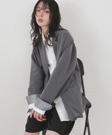 【1月下旬予約商品】レイヤードデザインテーラードジャケット