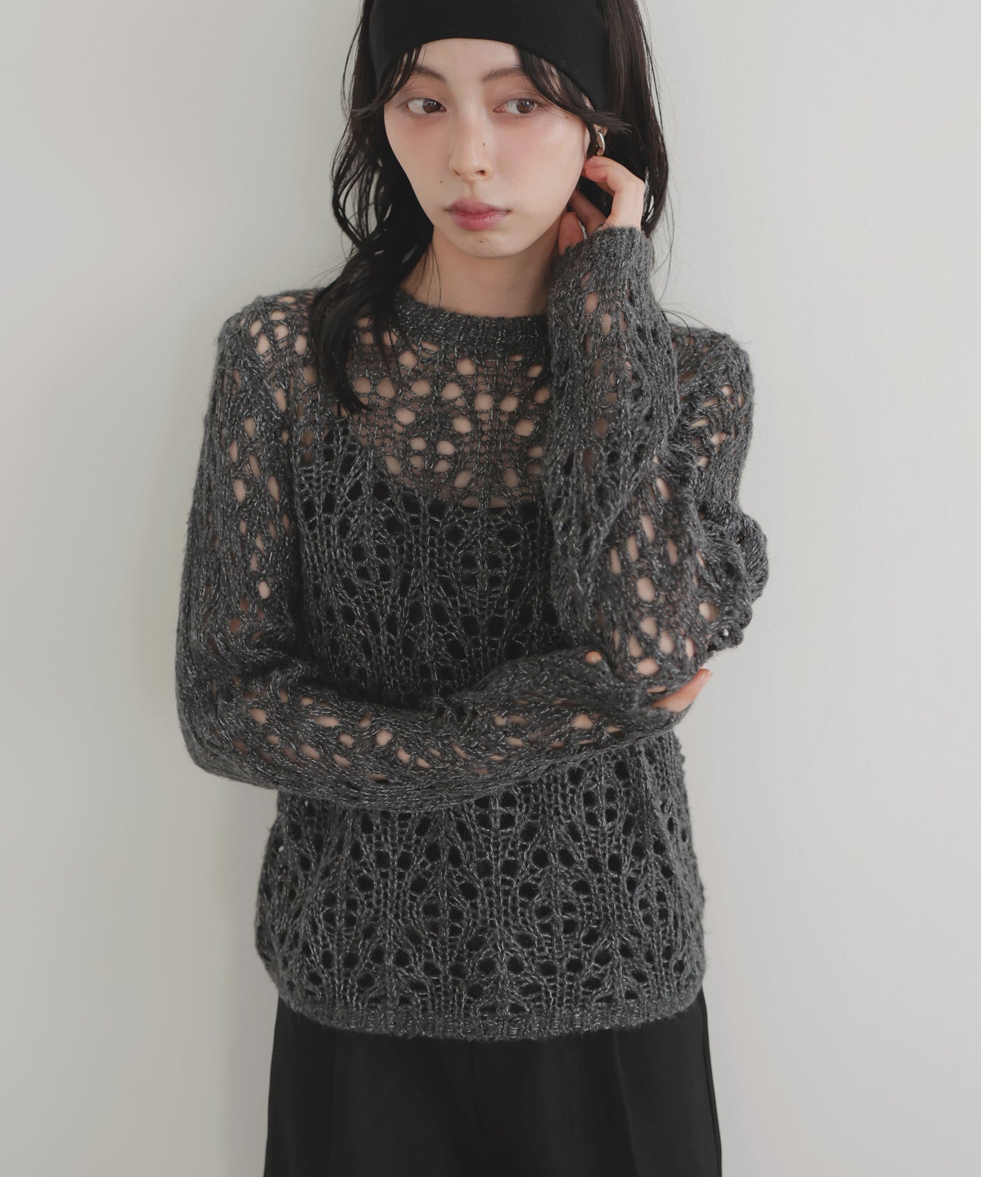 クロシェニットプルオーバー – LIAN