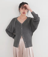 アンサンブル風ニットカーディガン