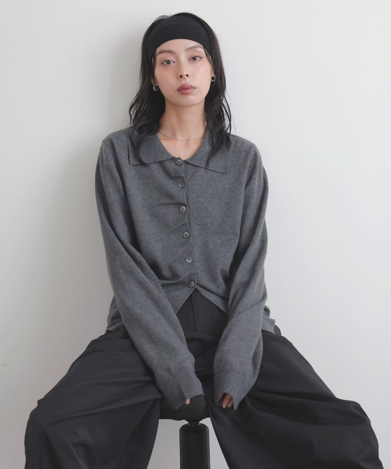 【12月上旬予約商品】フロントドレープポロニット