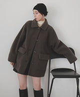 ボアムートンステンカラーコート