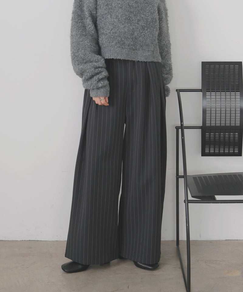 ストライプタックパンツ