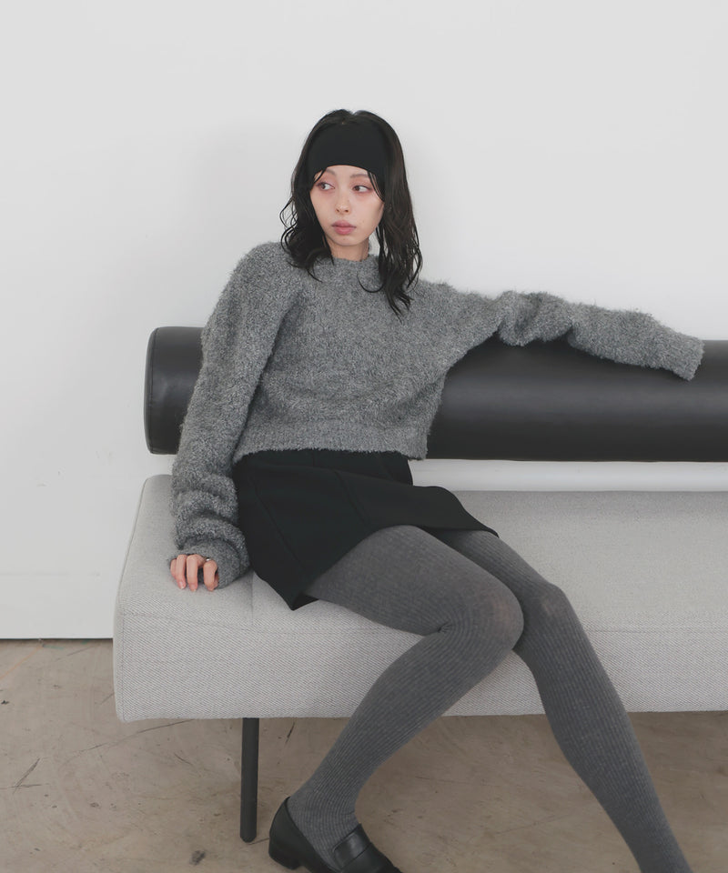 【10月下旬予約商品】　【ayu×LIAN】ボリュームミックスニット