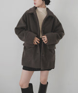 ボアムートンステンカラーコート