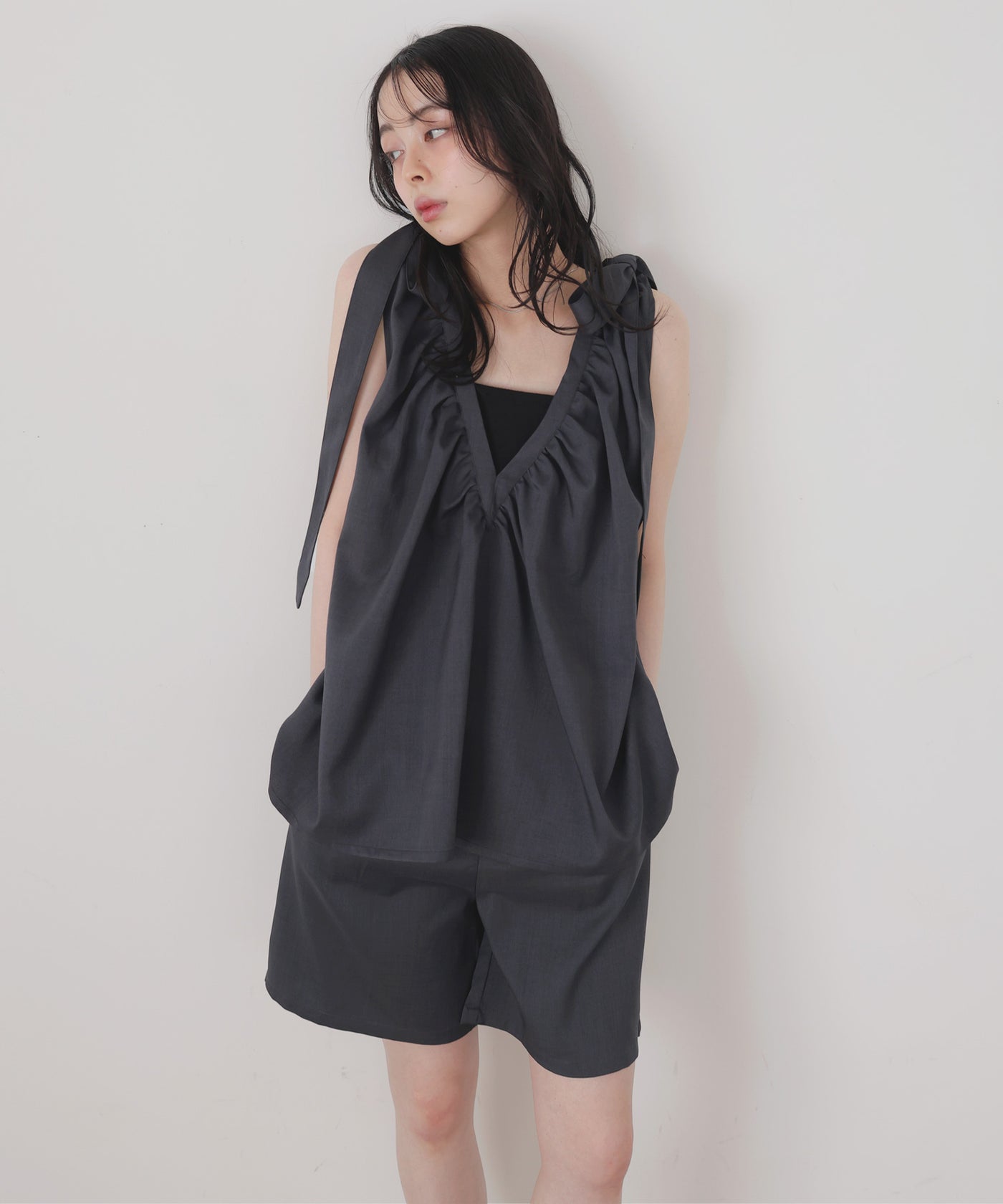 2WAYショルダーリボントップス – LIAN