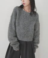 【10月下旬予約商品】　【ayu×LIAN】ボリュームミックスニット