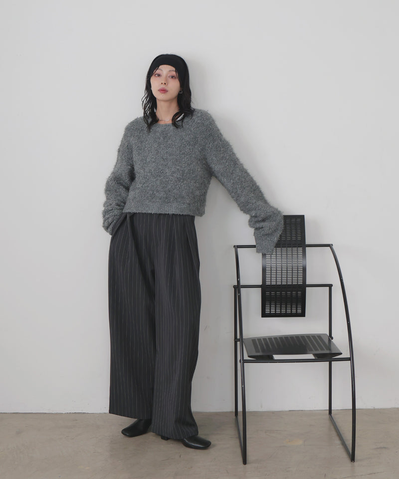 ストライプタックパンツ