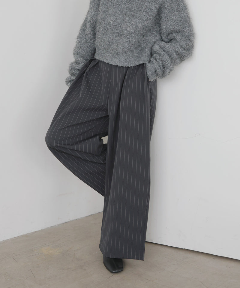 ストライプタックパンツ