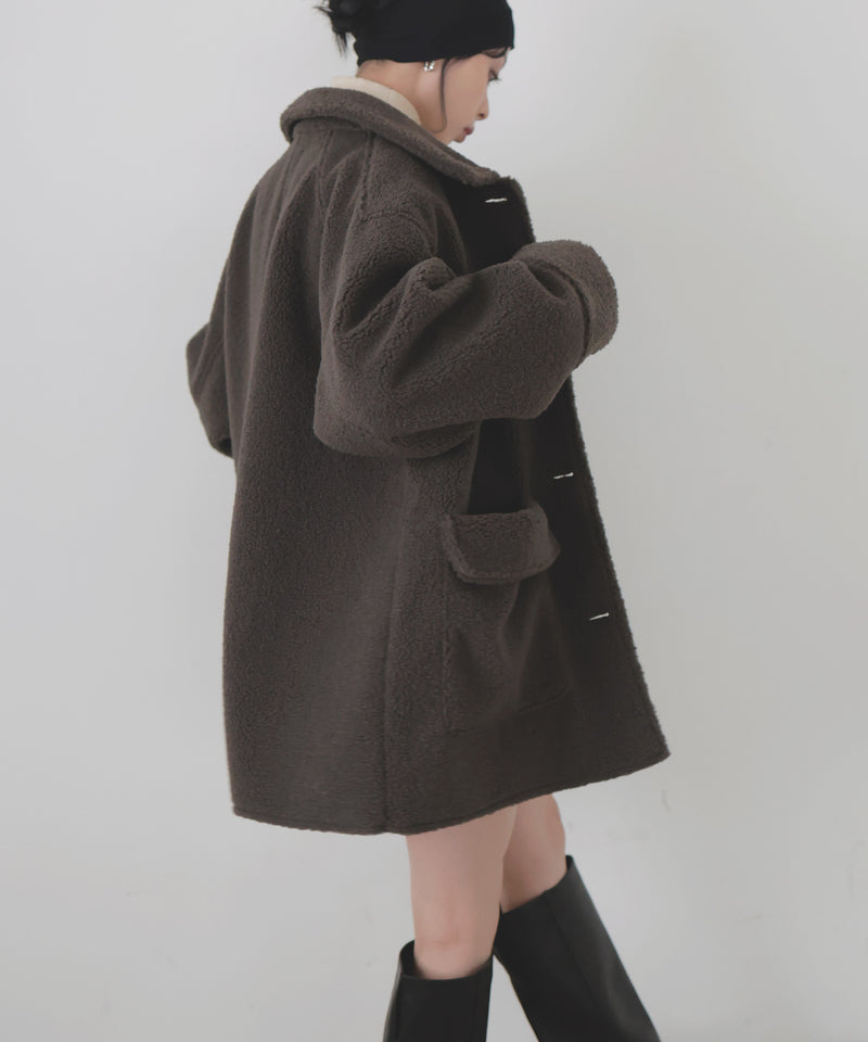 ボアムートンステンカラーコート