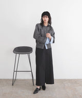 【2月上旬予約商品】シャツドッキングニットカーデ