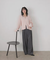 【1月下旬予約商品】ツータックワイドパンツ