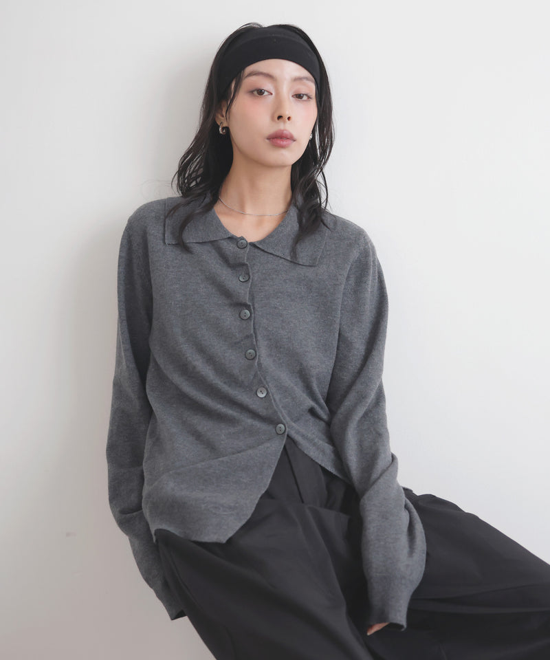 【12月上旬予約商品】フロントドレープポロニット