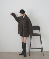 ボアムートンステンカラーコート