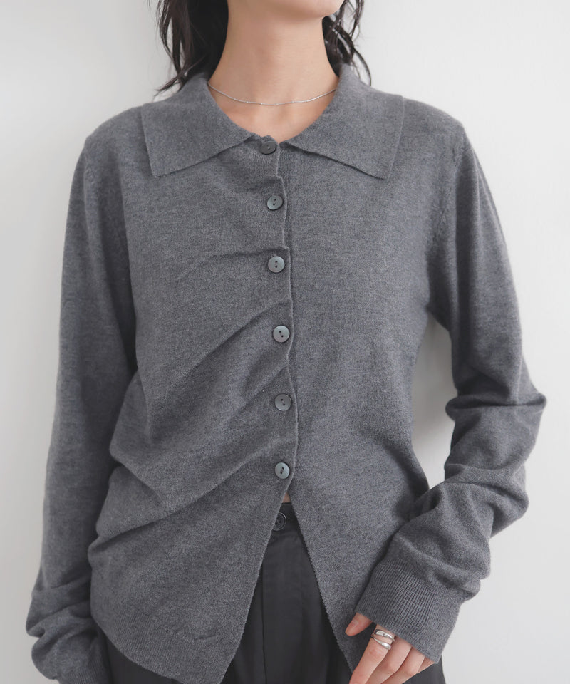 【12月上旬予約商品】フロントドレープポロニット