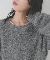 【10月下旬予約商品】　【ayu×LIAN】ボリュームミックスニット