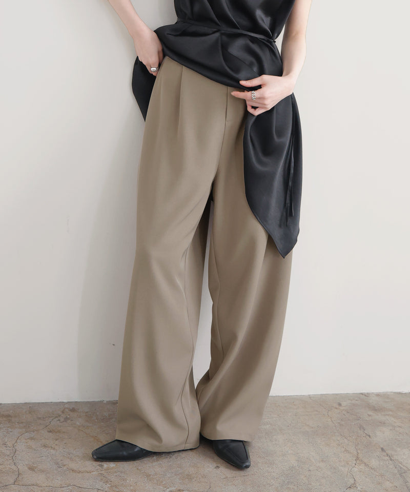 サイドタックワイドスラックス – LIAN