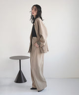 【1月下旬予約商品】ツータックワイドパンツ