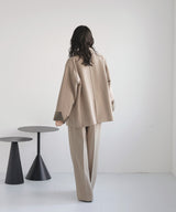 【1月下旬予約商品】ツータックワイドパンツ