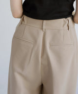 【1月下旬予約商品】ツータックワイドパンツ
