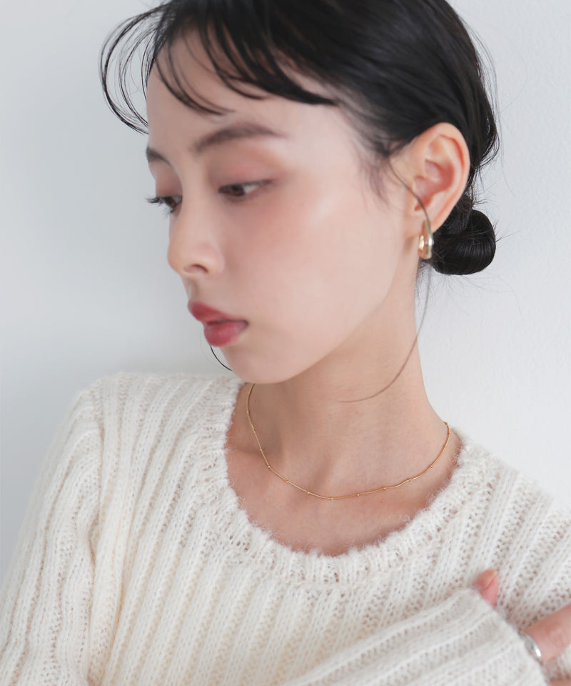 ポイントチェーンネックレス