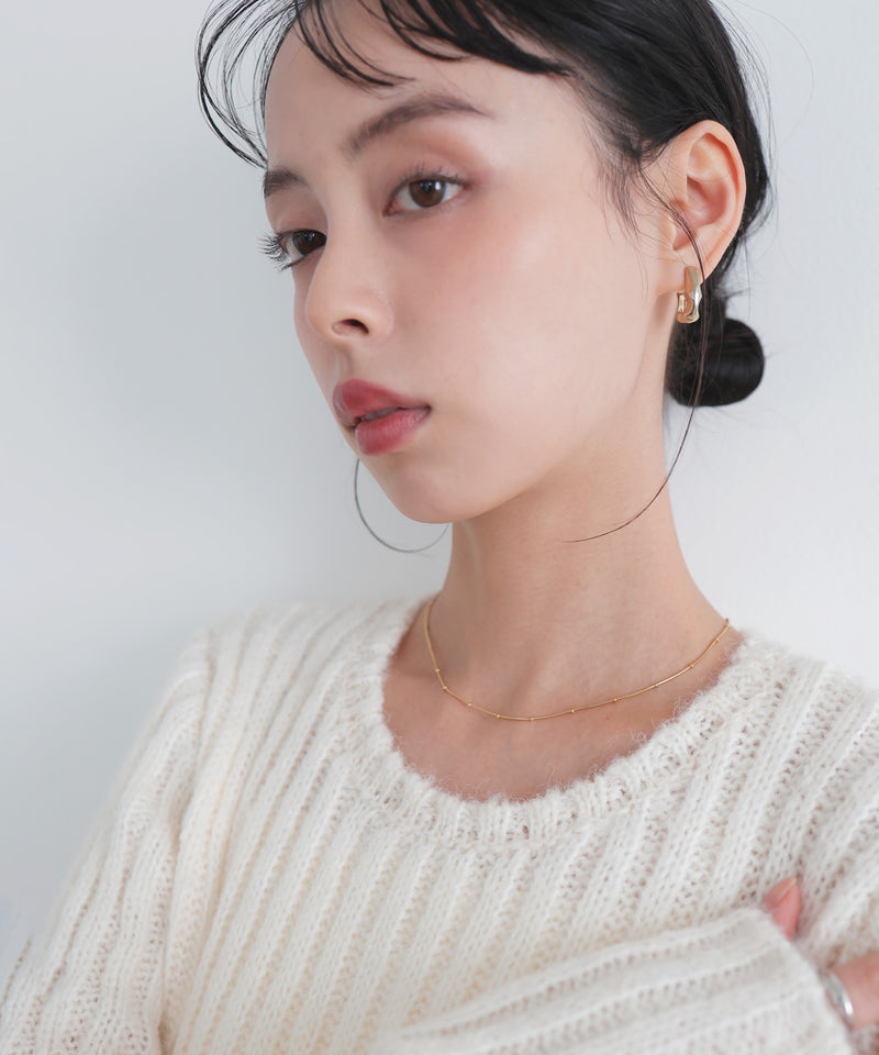 ポイントチェーンネックレス