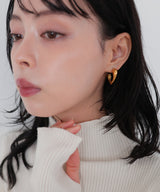 【12月上旬予約商品】ハートフープピアス