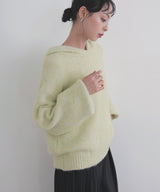 フーディーニットプルオーバー