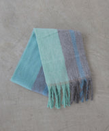 チェックストールマフラー