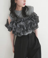 フリルビスチェドッキングT