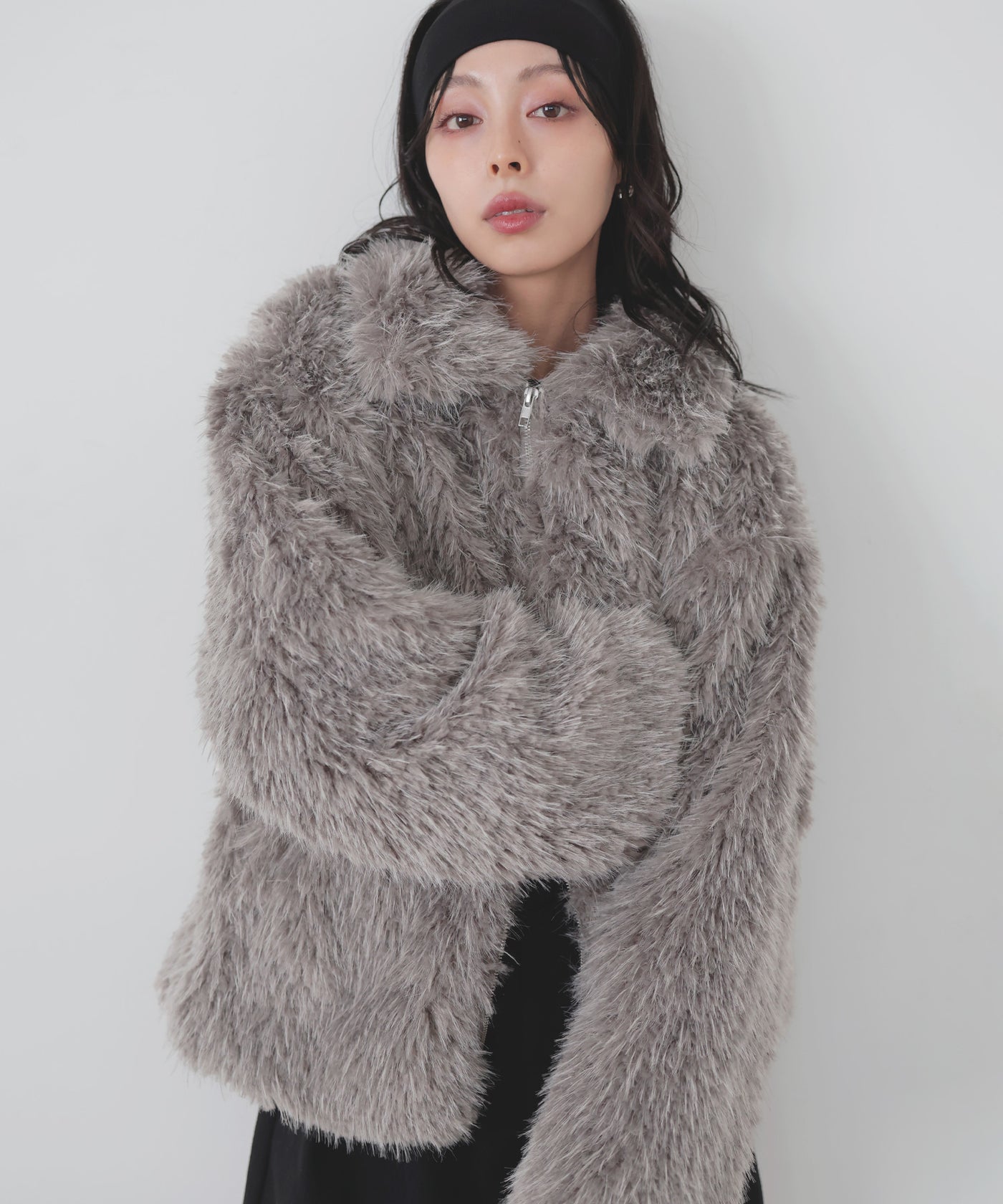 フェイクファースタンドブルゾン – LIAN