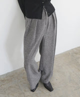 サマーツイードタックパンツ