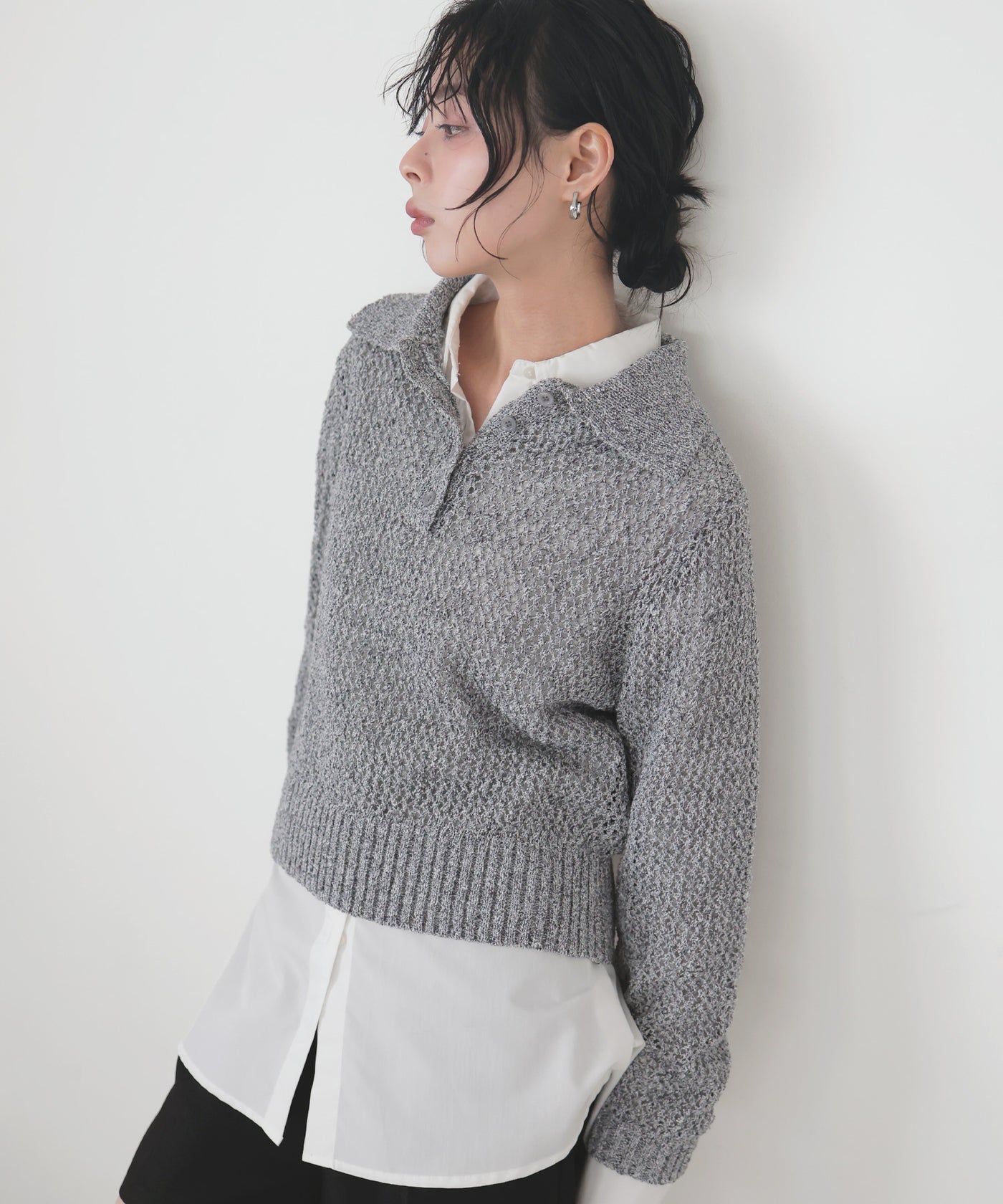 PAMM メッシュポロニット 後ろ姿の寛大なインテリアメッシュポロ – pamm.officialstore