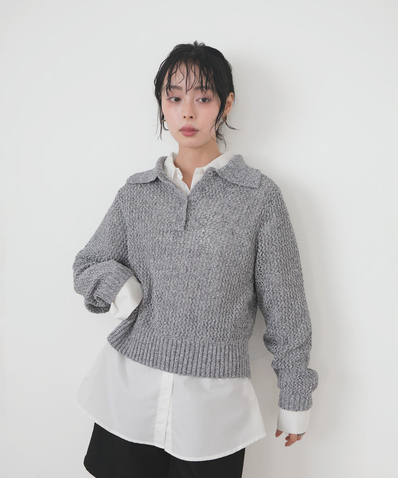 MIXメッシュポロニット – LIAN