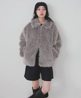 フェイクファースタンドブルゾン