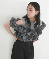 フリルビスチェドッキングT