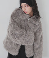 フェイクファースタンドブルゾン