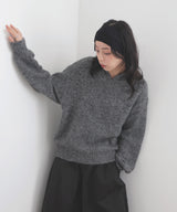 フーディーニットプルオーバー