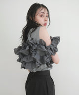 フリルビスチェドッキングT