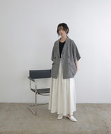 サマーツイードハーフジャケット