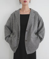 サマーツイードテーラードジャケット