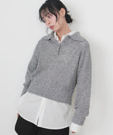 MIXメッシュポロニット