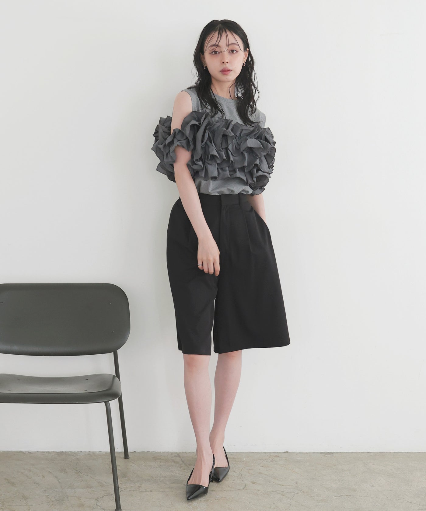 CASA FLINE ビスチェドッキングシャツ CASA FLINE（カーサフライン）の「casa fline/ビスチェレース